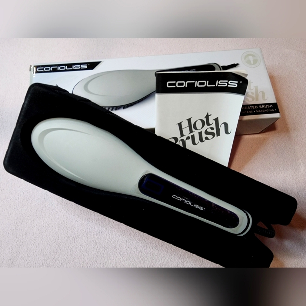 NEW Corioliss Hot Brush 3 in 1 Digital Heated Brush